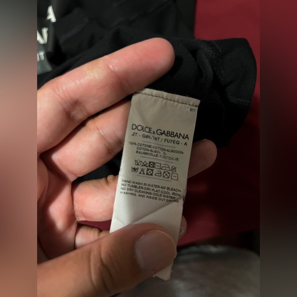 Dolce & Gabbana Logo Tape T-Shirt - Picture 3 of 3